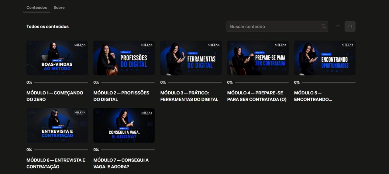 Módulo Aulas práticas dentro da plataforma